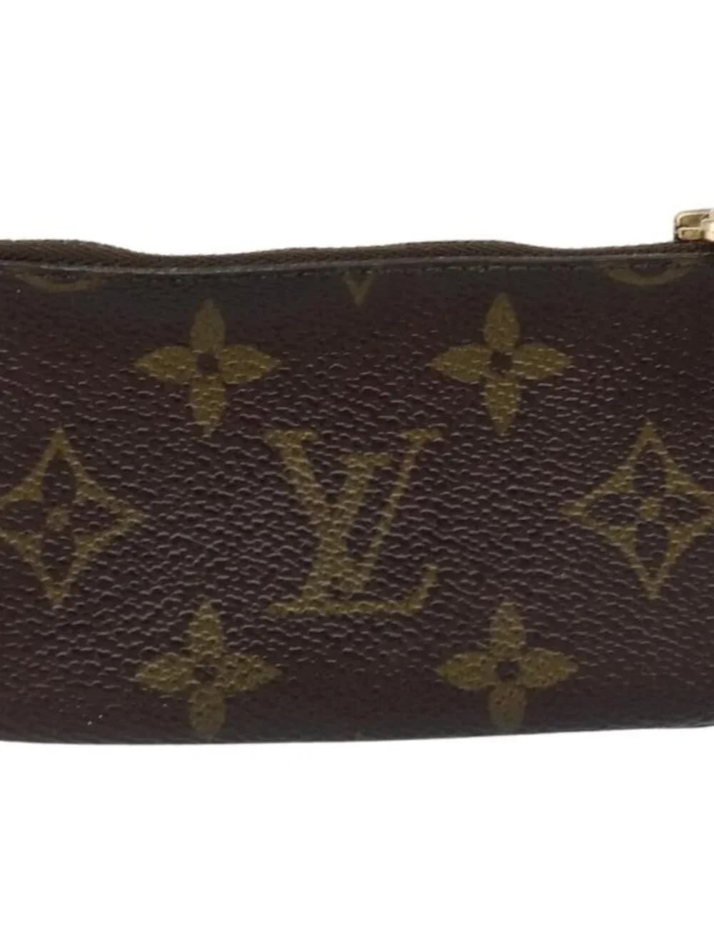 LOUIS VUITTON Monogram Pochette Cles Coin Purse M62650 LV Auth LNZ174
